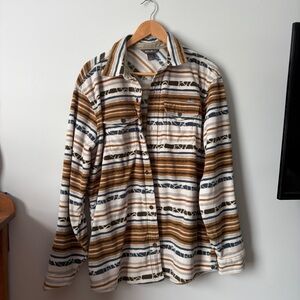 Eddie Bauer Micro Fleece Button Up Shirts